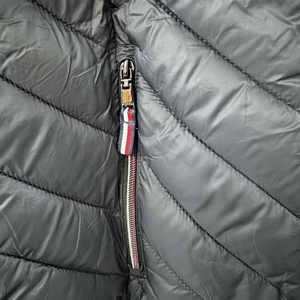 Tommy Hilfiger Women’s Hooded Zip Front Jacket - Black, Packable - Picture 8 of 12